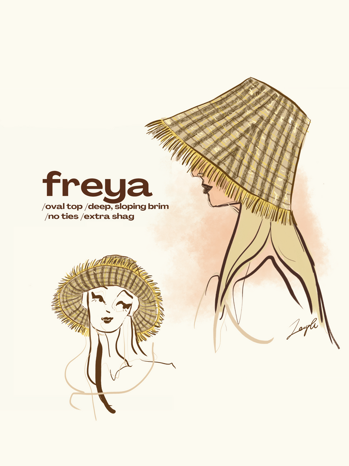 Part of the Sequel collection this FREYA #60 MEDIUM is meticulously handmade by Re/lax Remade artisans.