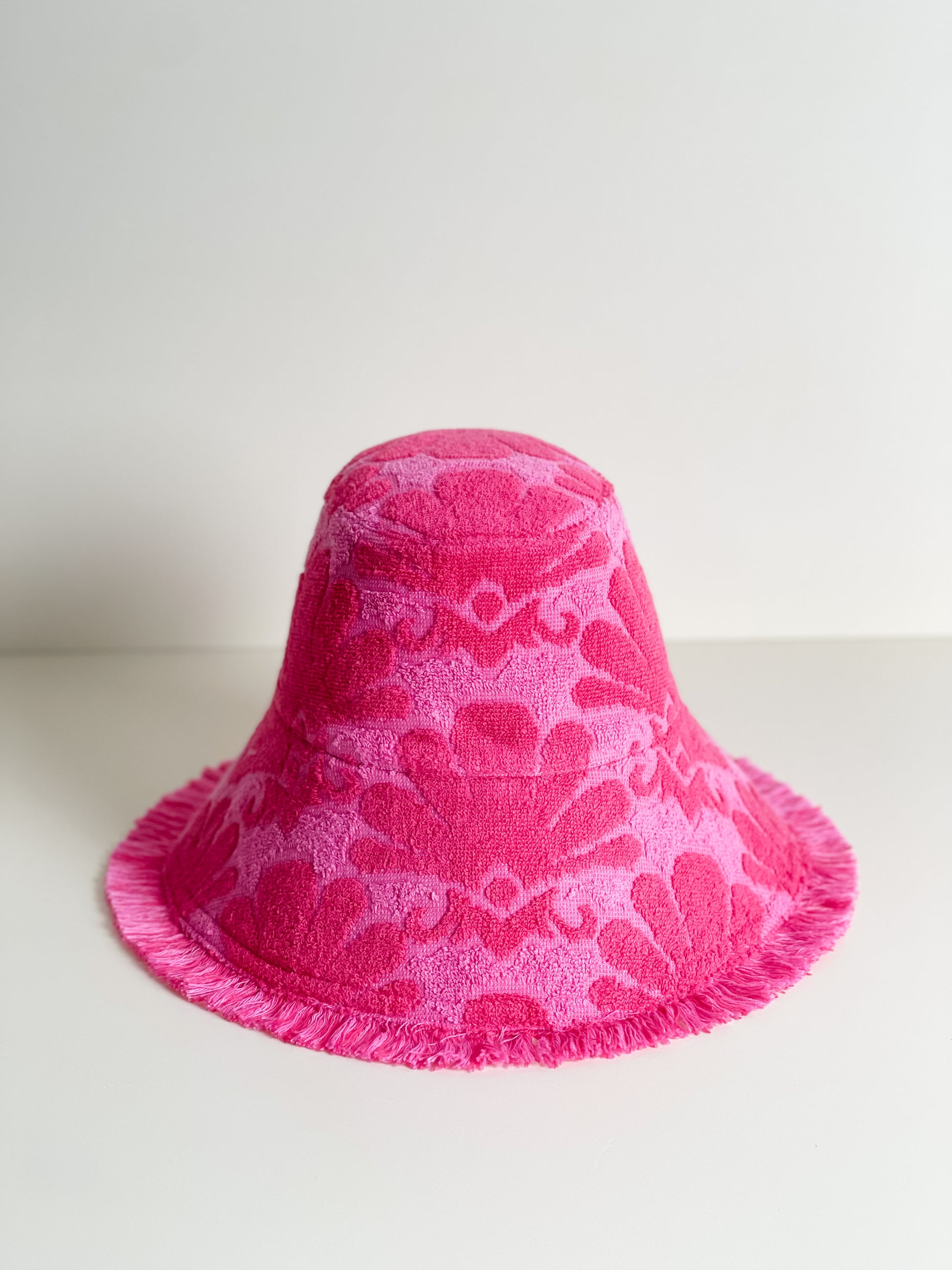 Relax Remade handmade one-of-a-kind fashionable hats 100% designed and made in Australia from up-cycled vintage towels