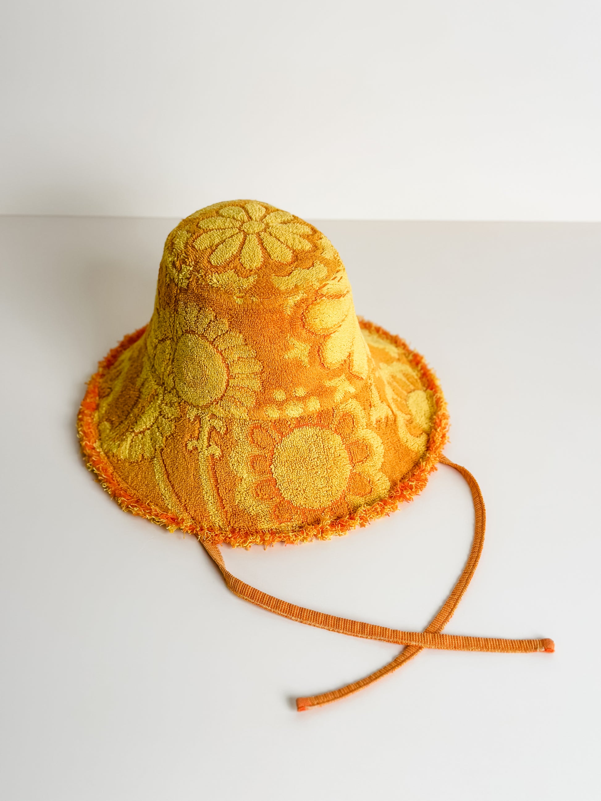 Relax Remade handmade one-of-a-kind fashionable hats 100% designed and made in Australia from up-cycled vintage towels