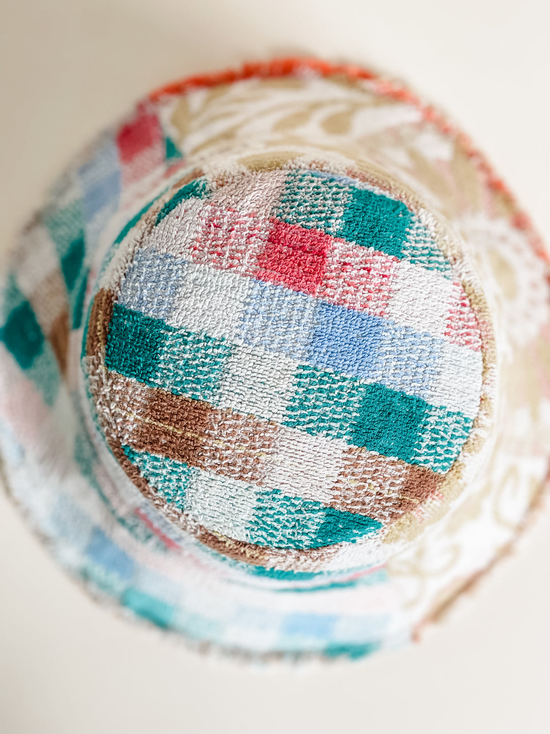 Re/lax Remade one-of-a-kind vintage towel hats, lovingly handmade in Australia from upcycled fabrics.