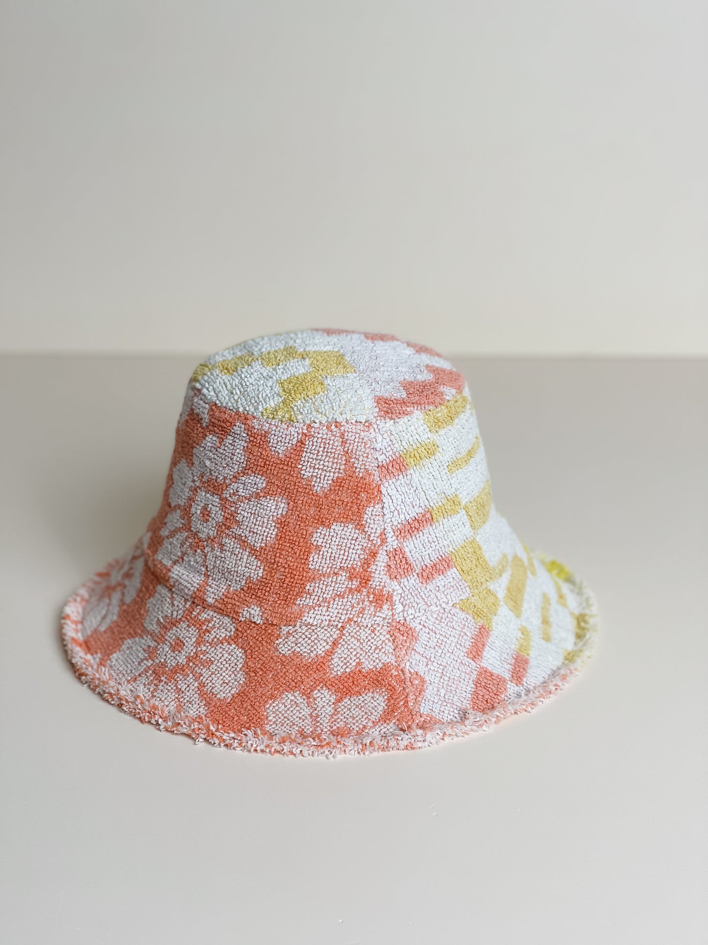 Relax Remade handmade one-of-a-kind fashionable hats 100% designed and made in Australia from up-cycled vintage towels