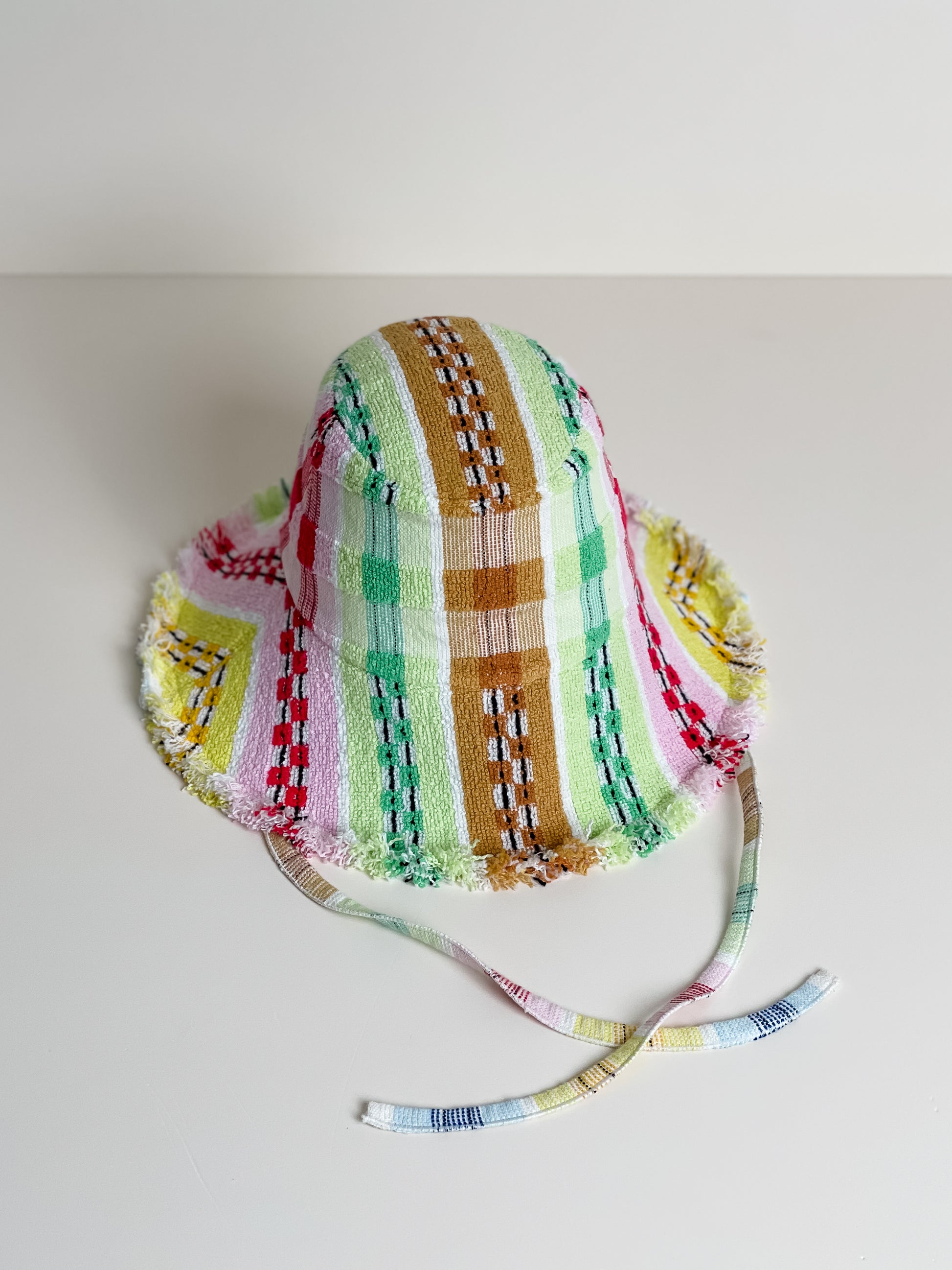 Relax Remade handmade one-of-a-kind fashionable hats 100% designed and made in Australia from up-cycled vintage towels