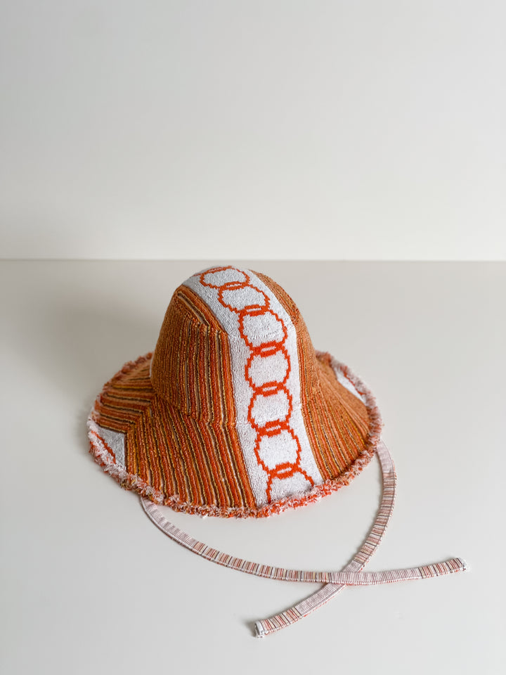 Re/lax Remade one-of-a-kind vintage towel hats, lovingly handmade in Australia from upcycled fabrics.