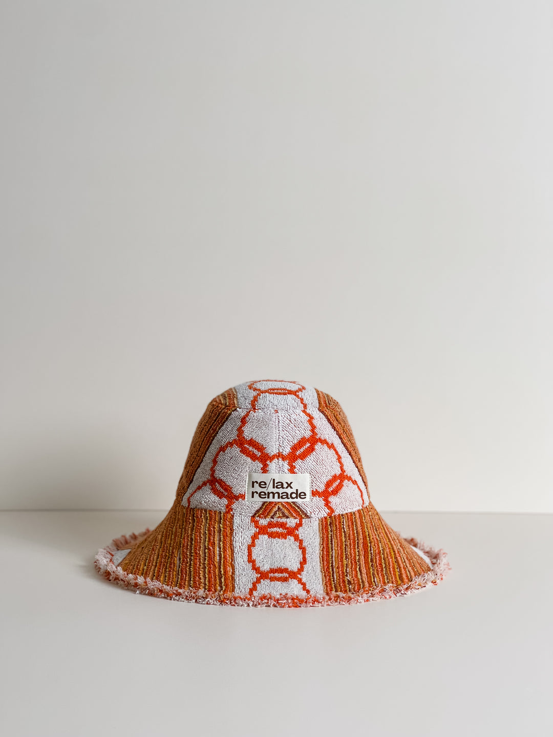 Re/lax Remade one-of-a-kind vintage towel hats, lovingly handmade in Australia from upcycled fabrics.