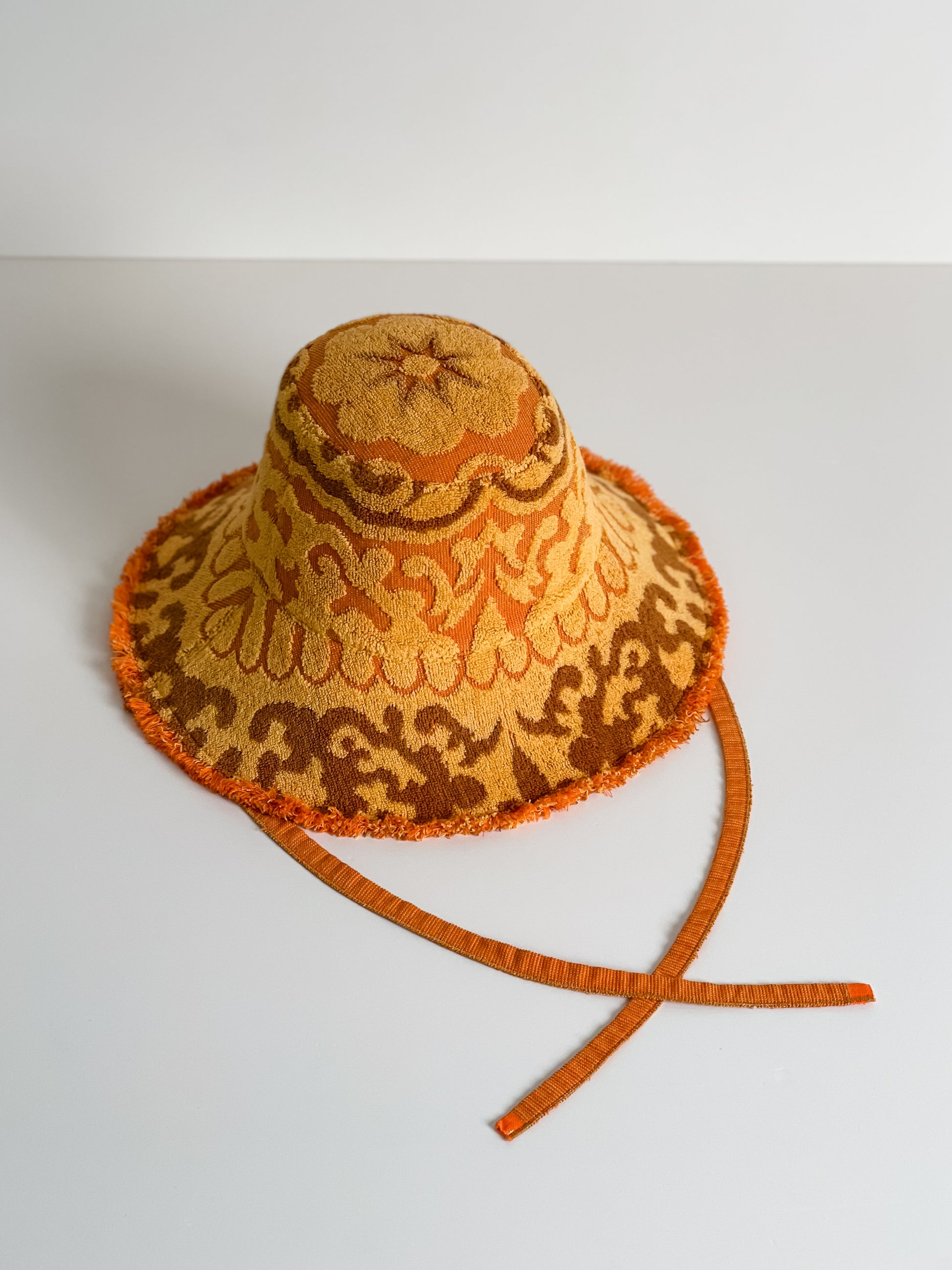 Re/lax Remade one-of-a-kind vintage towel hats, lovingly handmade in Australia from upcycled fabrics.