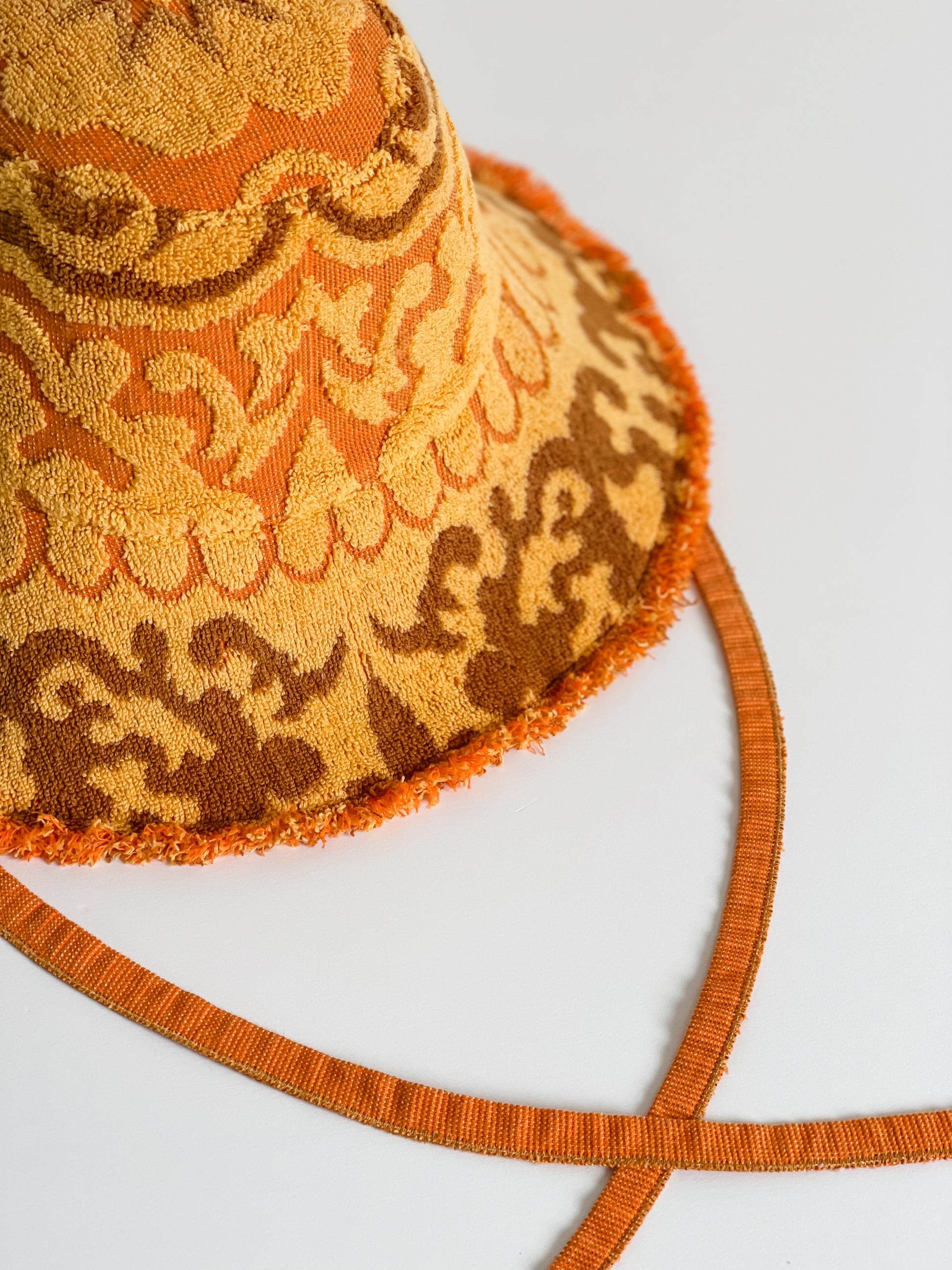 Re/lax Remade one-of-a-kind vintage towel hats, lovingly handmade in Australia from upcycled fabrics.