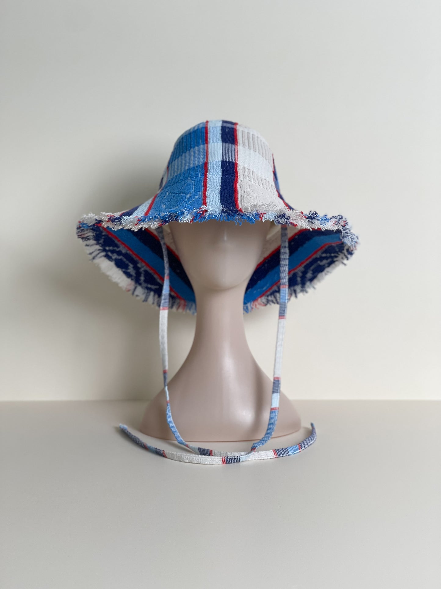 Relax Remade handmade one-of-a-kind fashionable hats 100% designed and made in Australia from up-cycled vintage towels