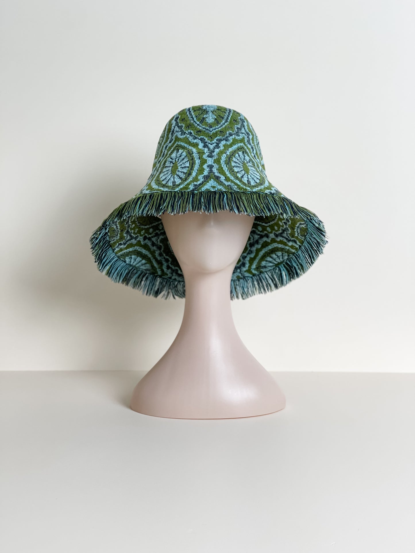 Relax Remade handmade one-of-a-kind fashionable hats 100% designed and made in Australia from up-cycled vintage towels