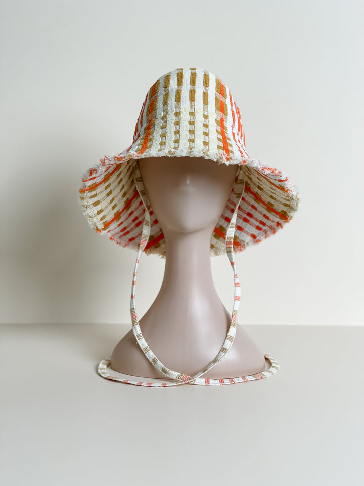 Re/lax Remade one-of-a-kind vintage towel hats, lovingly handmade in Australia from upcycled fabrics.