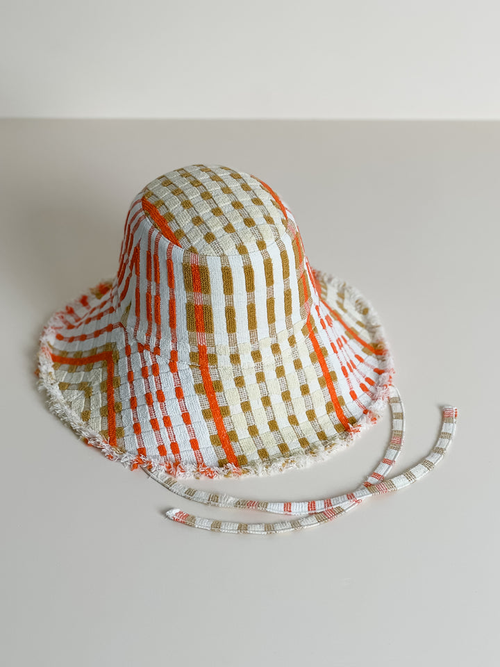 Re/lax Remade one-of-a-kind vintage towel hats, lovingly handmade in Australia from upcycled fabrics.