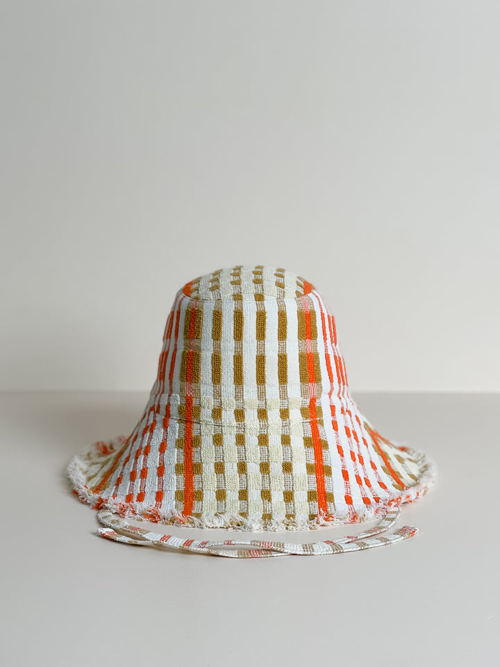 Re/lax Remade one-of-a-kind vintage towel hats, lovingly handmade in Australia from upcycled fabrics.