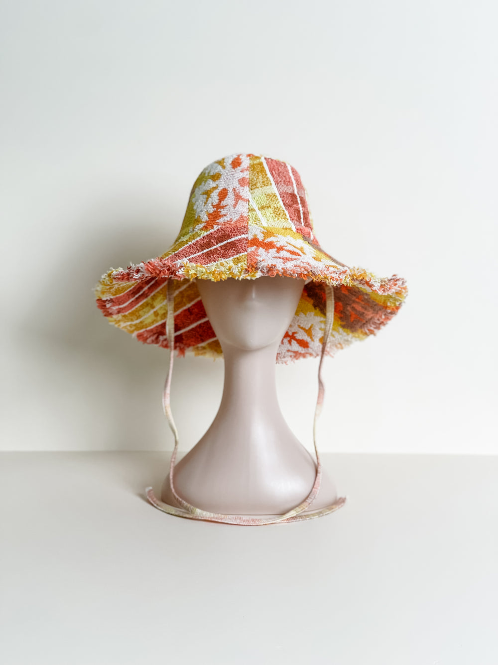 Relax Remade handmade one-of-a-kind fashionable hats 100% designed and made in Australia from up-cycled vintage towels