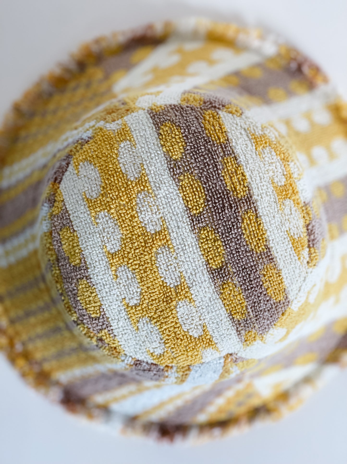 Re/lax Remade one-of-a-kind vintage towel hats, lovingly handmade in Australia from upcycled fabrics.