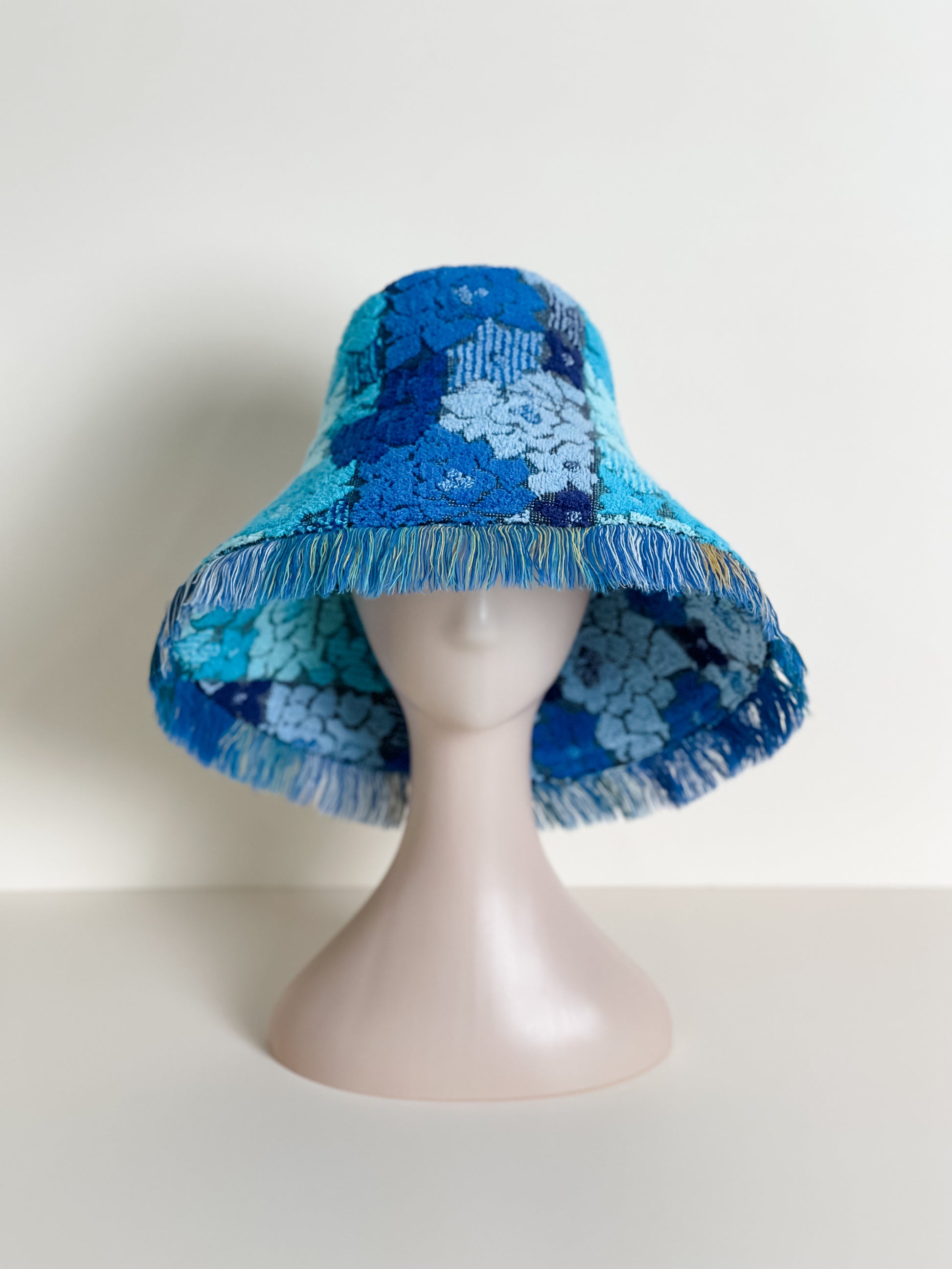 Relax Remade handmade one-of-a-kind fashionable hats 100% designed and made in Australia from up-cycled vintage towels