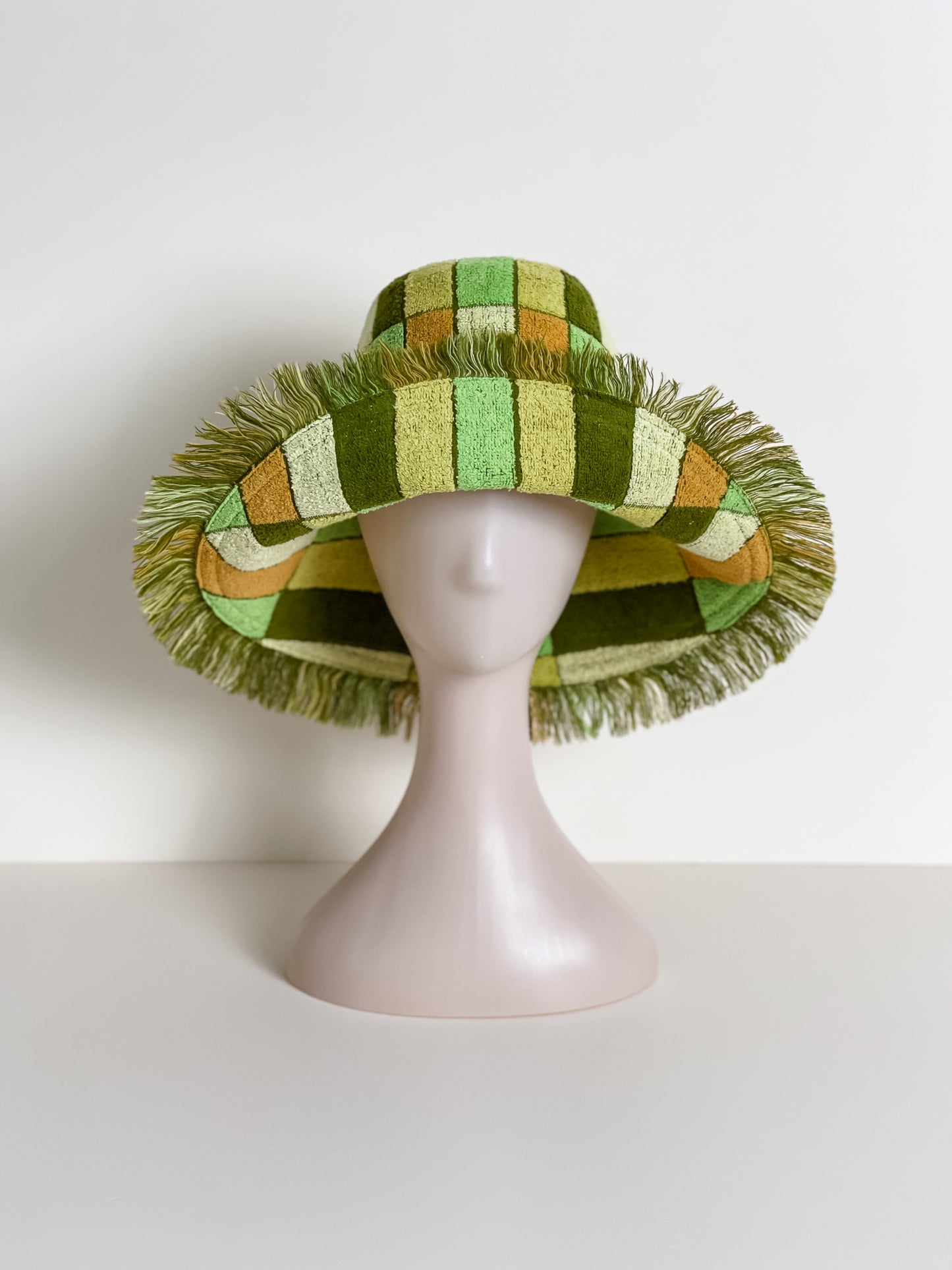 Relax Remade handmade one-of-a-kind fashionable hats 100% designed and made in Australia from up-cycled vintage towels