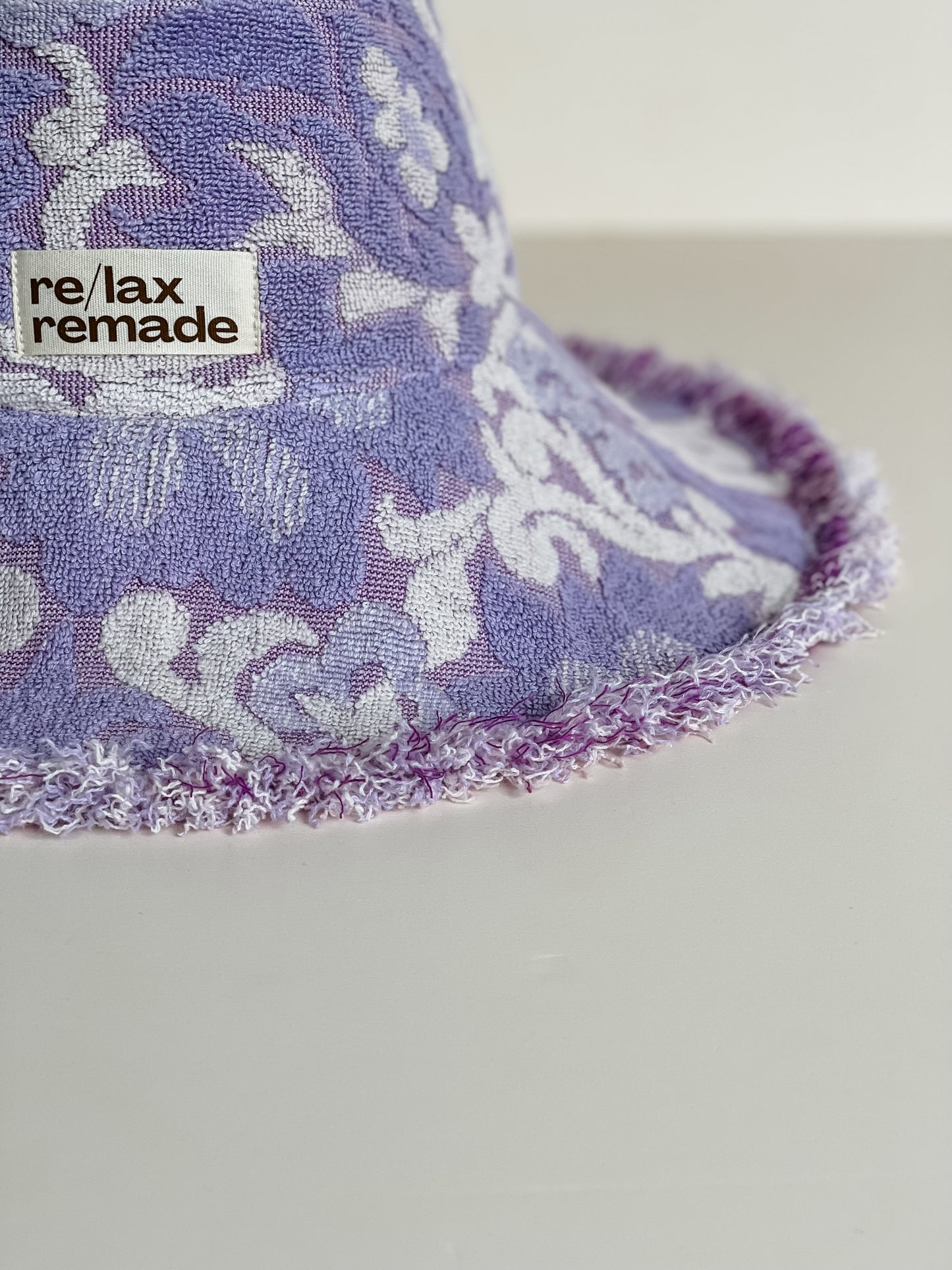 Re/lax Remade one-of-a-kind vintage towel hats, lovingly handmade in Australia from upcycled fabrics.