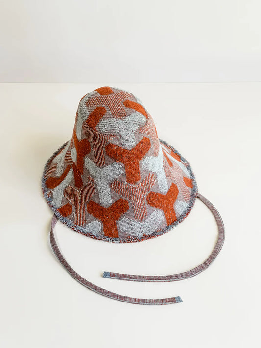 Relax Remade handmade one-of-a-kind fashionable hats 100% designed and made in Australia from up-cycled vintage towels