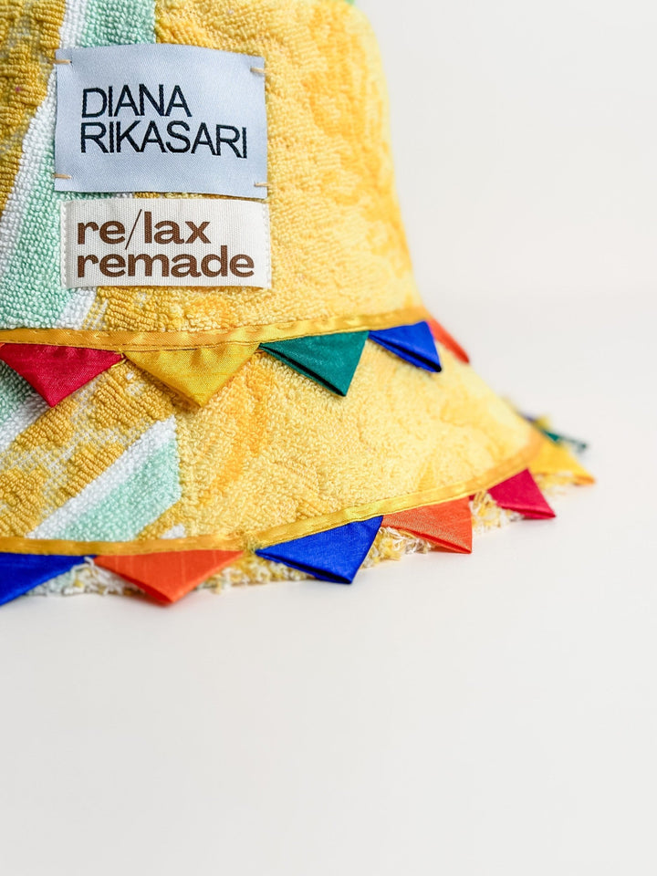 'Carnival' - Diana Rikasari x Re/lax Remade handmade by expert artisans from upcycled vintage towels, in Sydney.