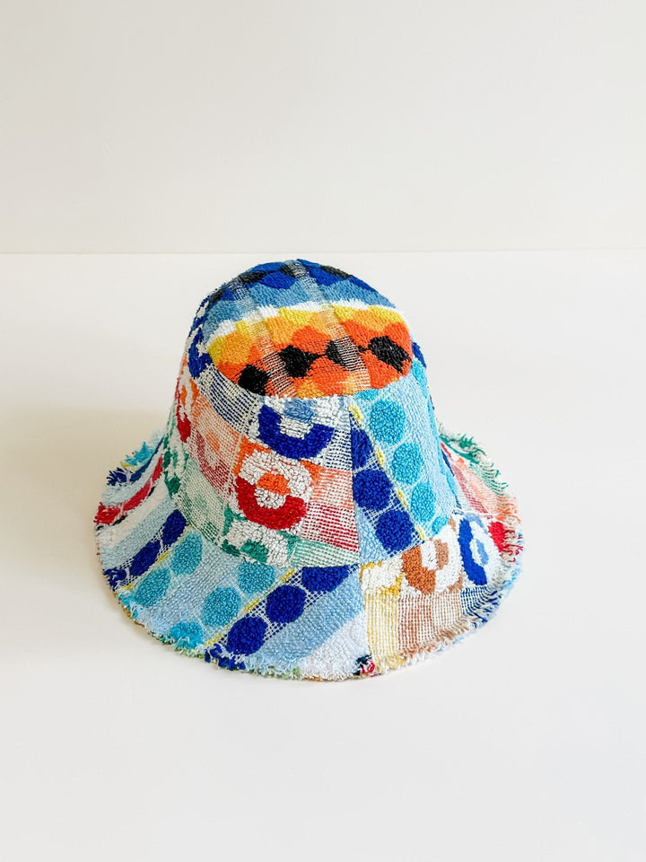 Relax Remade handmade one-of-a-kind fashionable hats 100% designed and made in Australia from up-cycled vintage towels