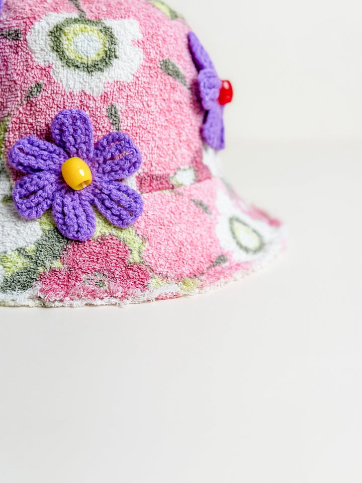 'Faded Flowers' - Diana Rikasari x Re/lax Remade handmade by expert artisans from upcycled vintage towels, in Sydney.