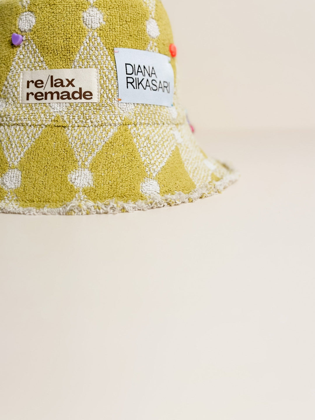 'Handbag Trail' - Diana Rikasari x Re/lax Remade handmade by expert artisans from upcycled vintage towels, in Sydney.