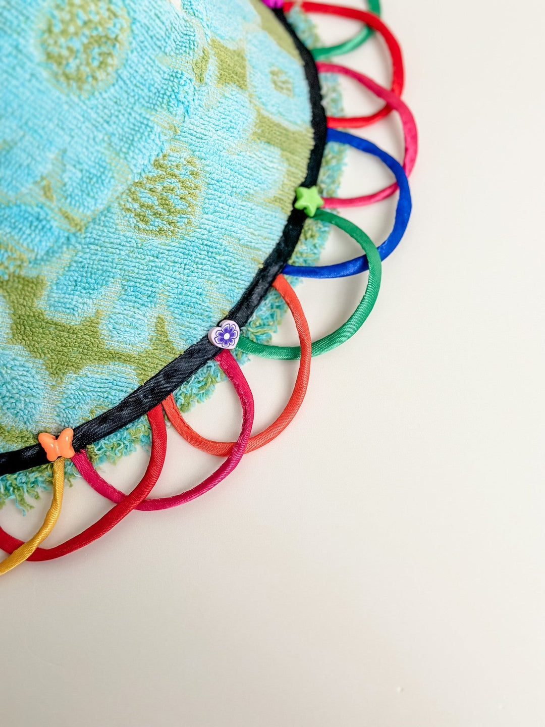 'Loop de Loop' - Diana Rikasari x Re/lax Remade handmade by expert artisans from upcycled vintage towels, in Sydney.