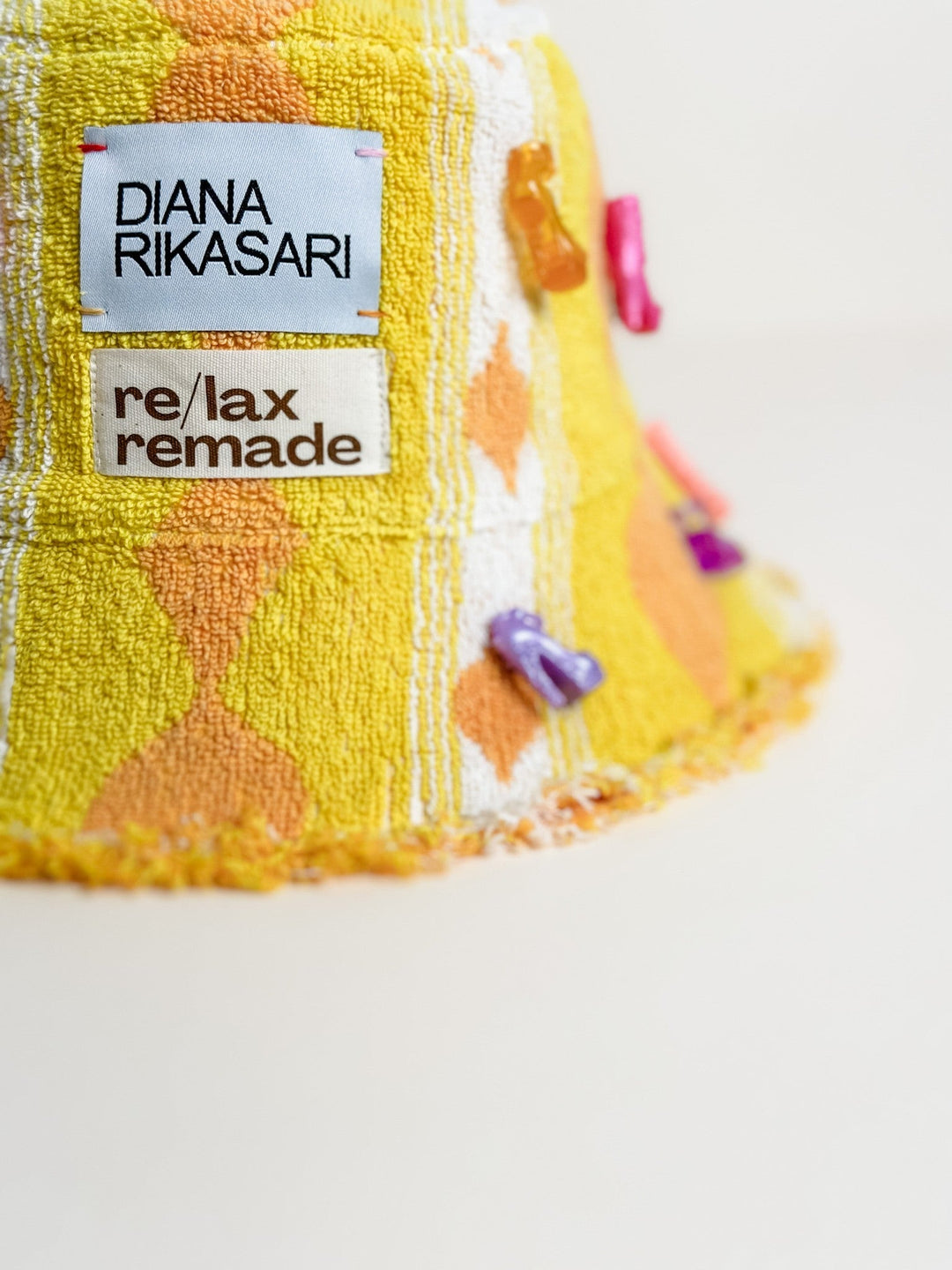 'Ok Barbie!' - Diana Rikasari x Re/lax Remade handmade by expert artisans from upcycled vintage towels, in Sydney.