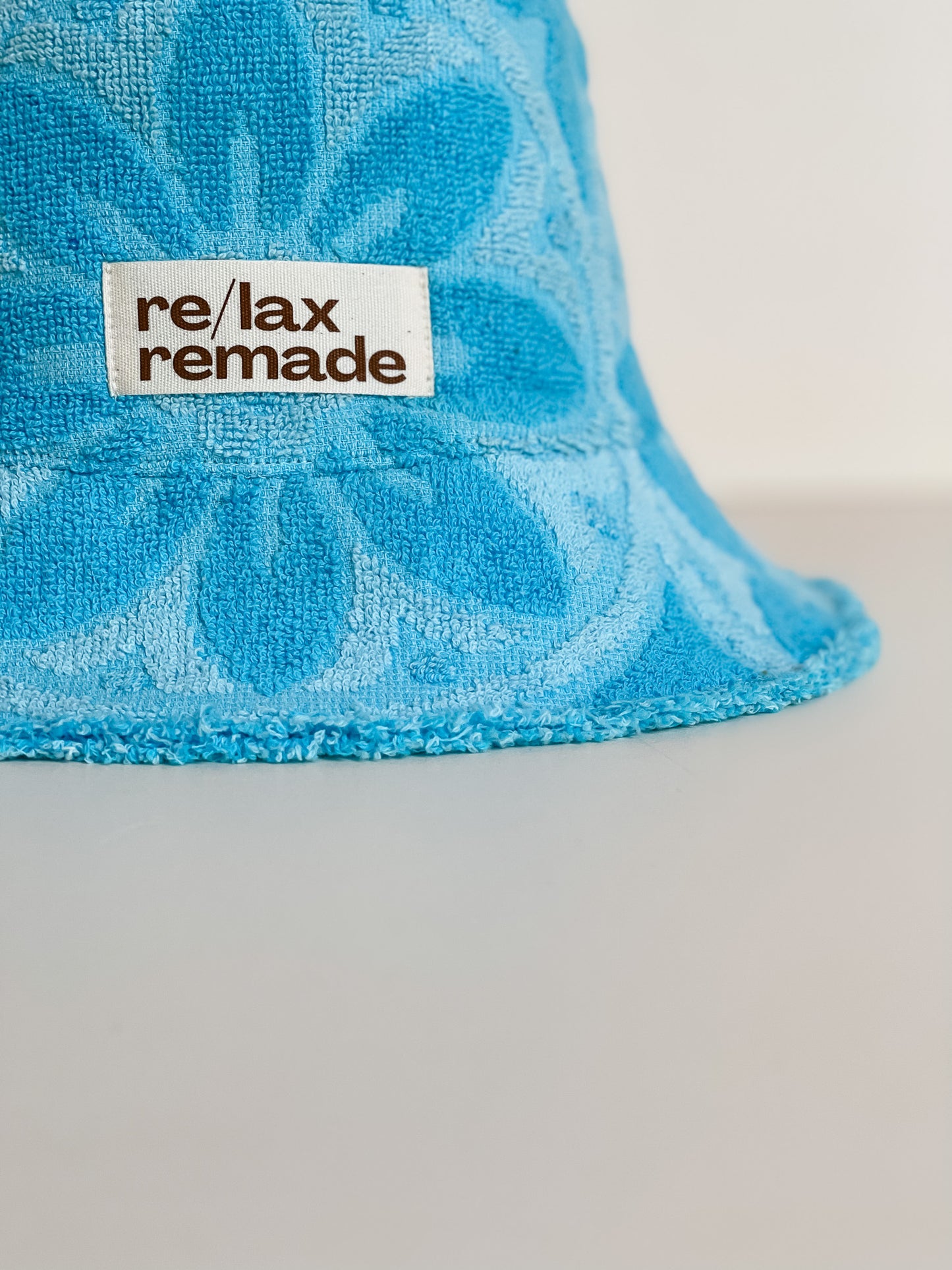 Re/lax Remade one-of-a-kind vintage towel hats, lovingly handmade in Australia from upcycled fabrics.