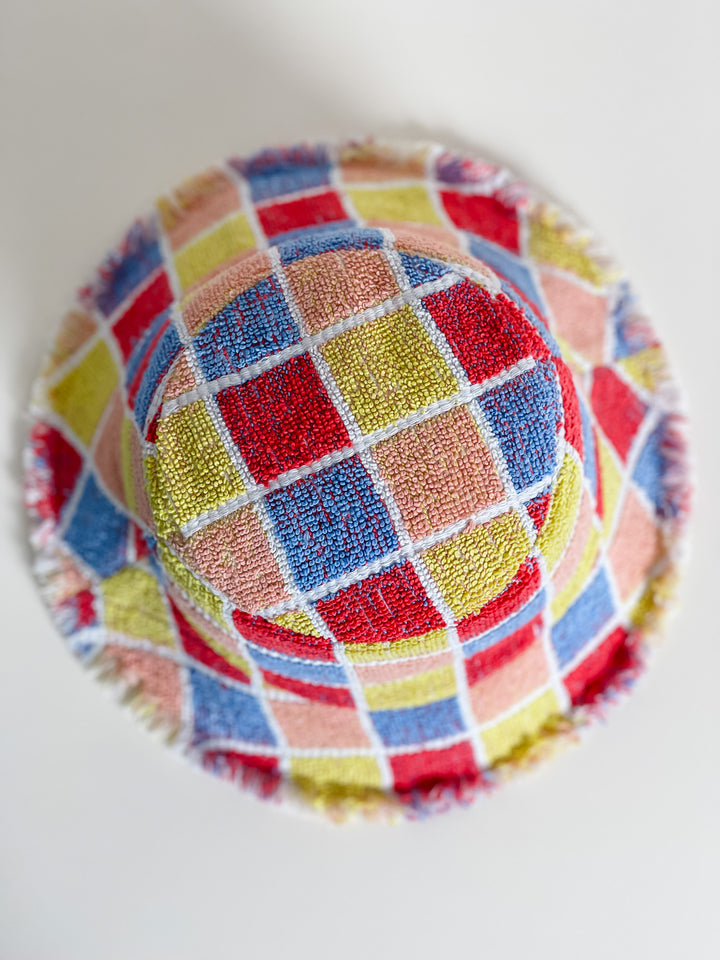 Re/lax Remade one-of-a-kind vintage towel hats, lovingly handmade in Australia from upcycled fabrics.