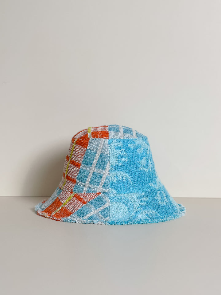 Re/lax Remade one-of-a-kind vintage towel hats, lovingly handmade in Australia from upcycled fabrics.