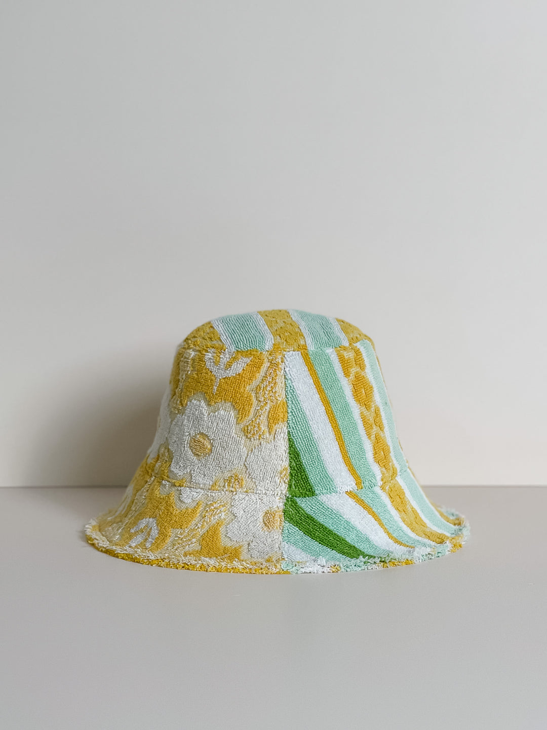 Re/lax Remade one-of-a-kind vintage towel hats, lovingly handmade in Australia from upcycled fabrics.