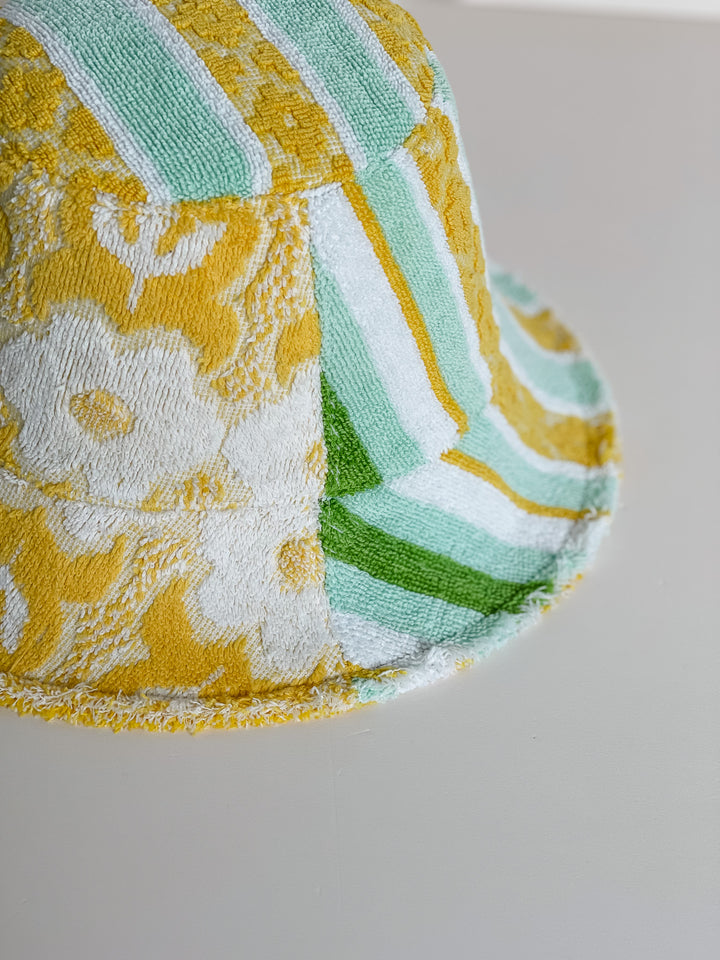 Re/lax Remade one-of-a-kind vintage towel hats, lovingly handmade in Australia from upcycled fabrics.