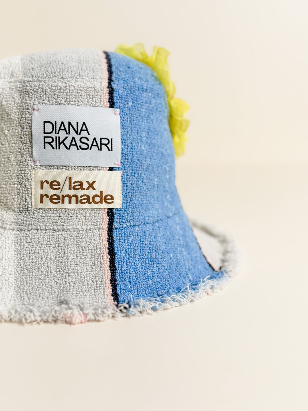 'Rosette Revival' - Diana Rikasari x Re/lax Remade handmade by expert artisans from upcycled vintage towels, in Sydney.