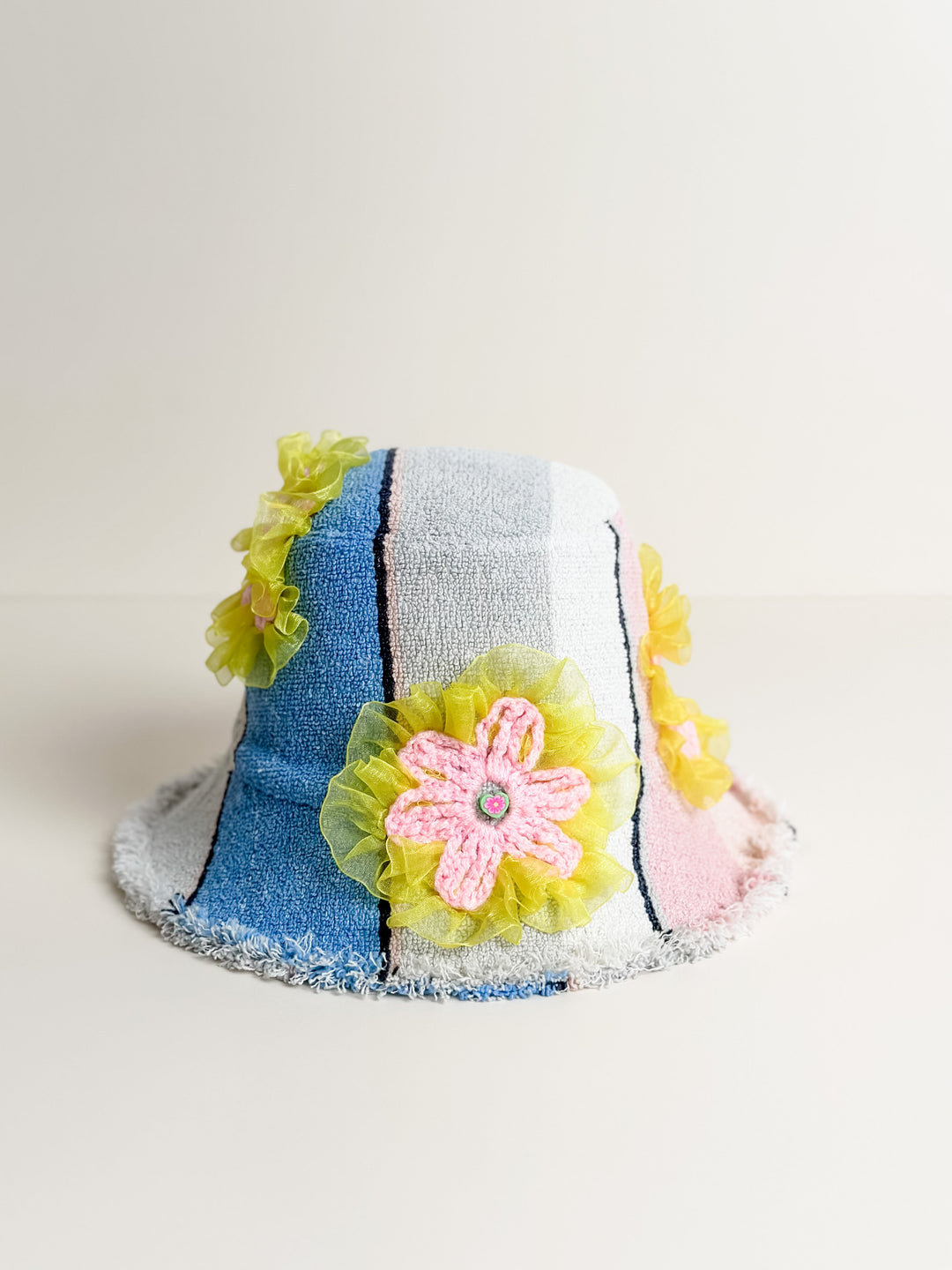 'Rosette Revival' - Diana Rikasari x Re/lax Remade handmade by expert artisans from upcycled vintage towels, in Sydney.