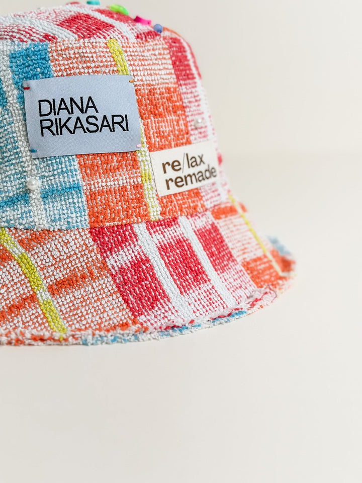 'Treasure Map' - Diana Rikasari x Re/lax Remade handmade by expert artisans from upcycled vintage towels, in Sydney.