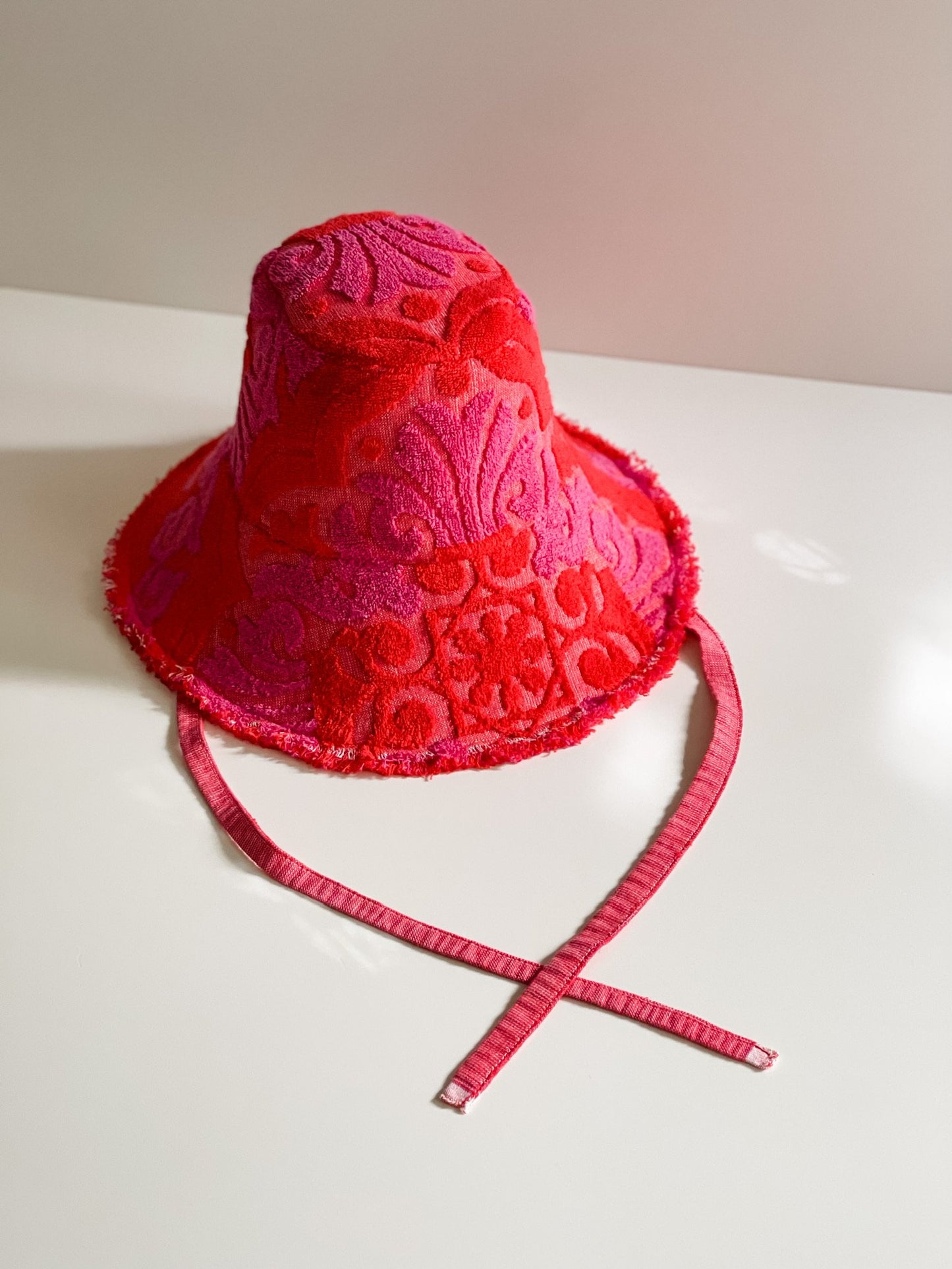 Relax Remade handmade one-of-a-kind fashionable hats 100% designed and made in Australia from up-cycled vintage towels