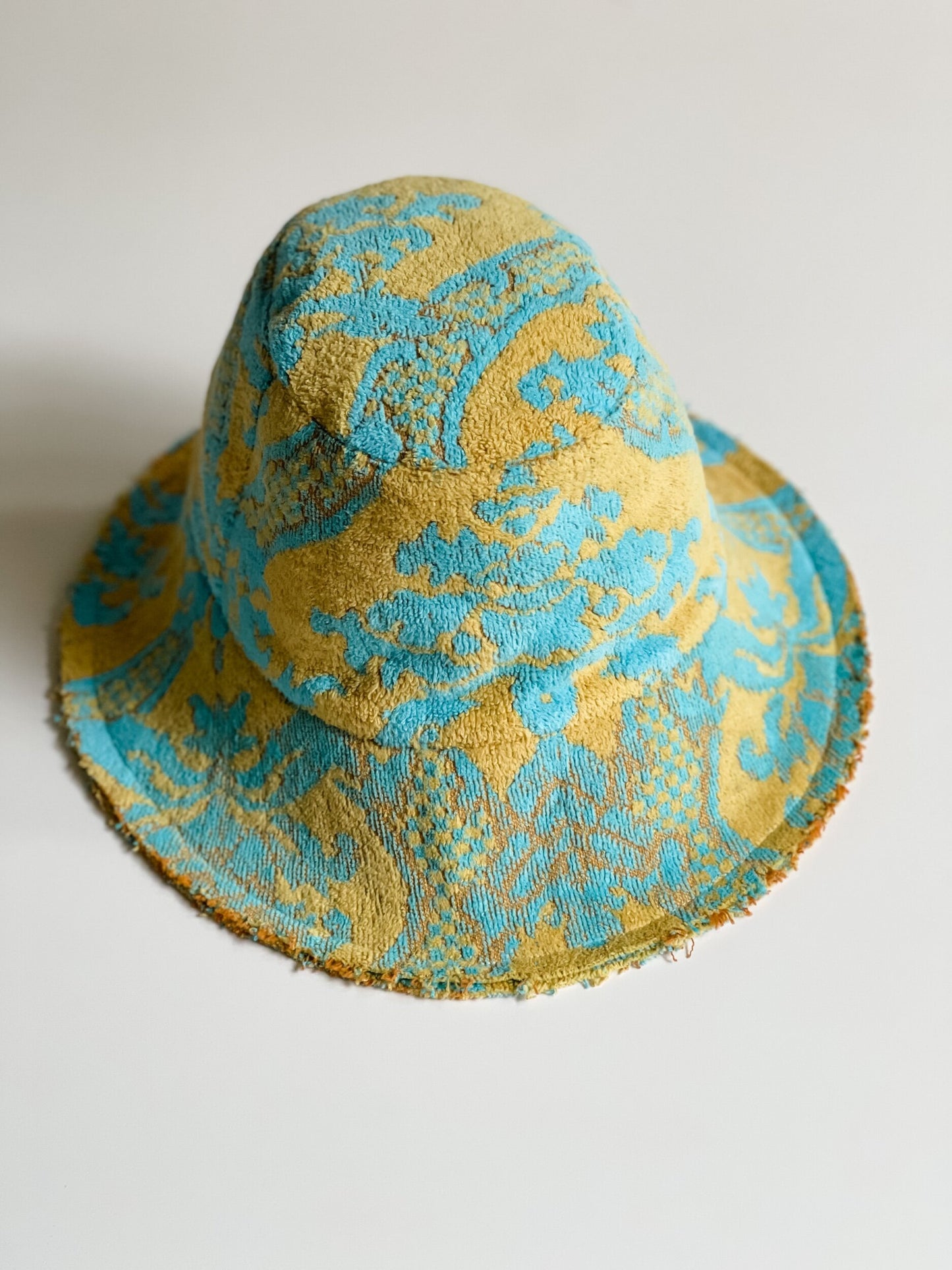 Relax Remade handmade one-of-a-kind fashionable hats 100% designed and made in Australia from up-cycled vintage towels