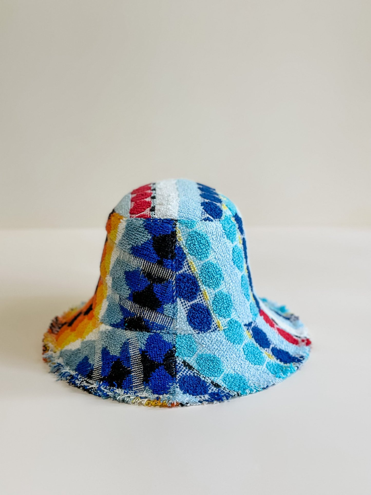 Relax Remade handmade one-of-a-kind fashionable hats 100% designed and made in Australia from up-cycled vintage towels