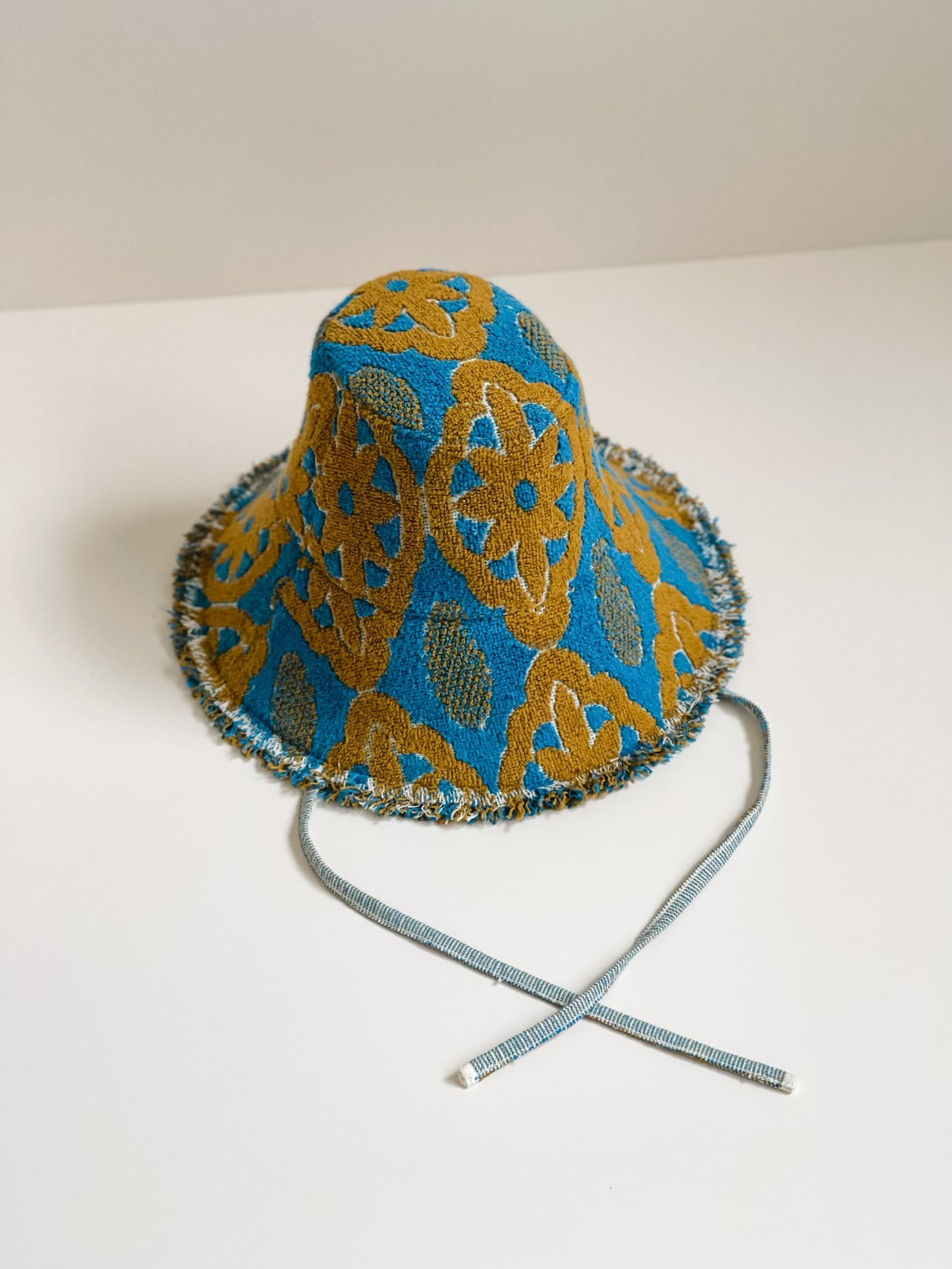 Relax Remade handmade one-of-a-kind fashionable hats 100% designed and made in Australia from up-cycled vintage towels