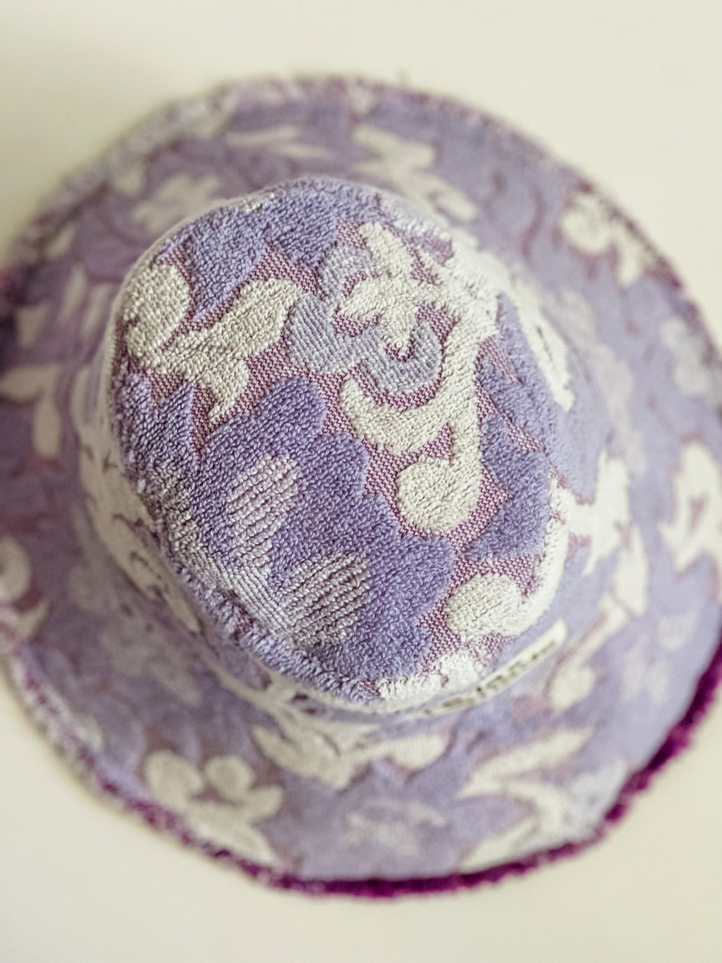 Relax Remade handmade one-of-a-kind fashionable hats 100% designed and made in Australia from up-cycled vintage towels