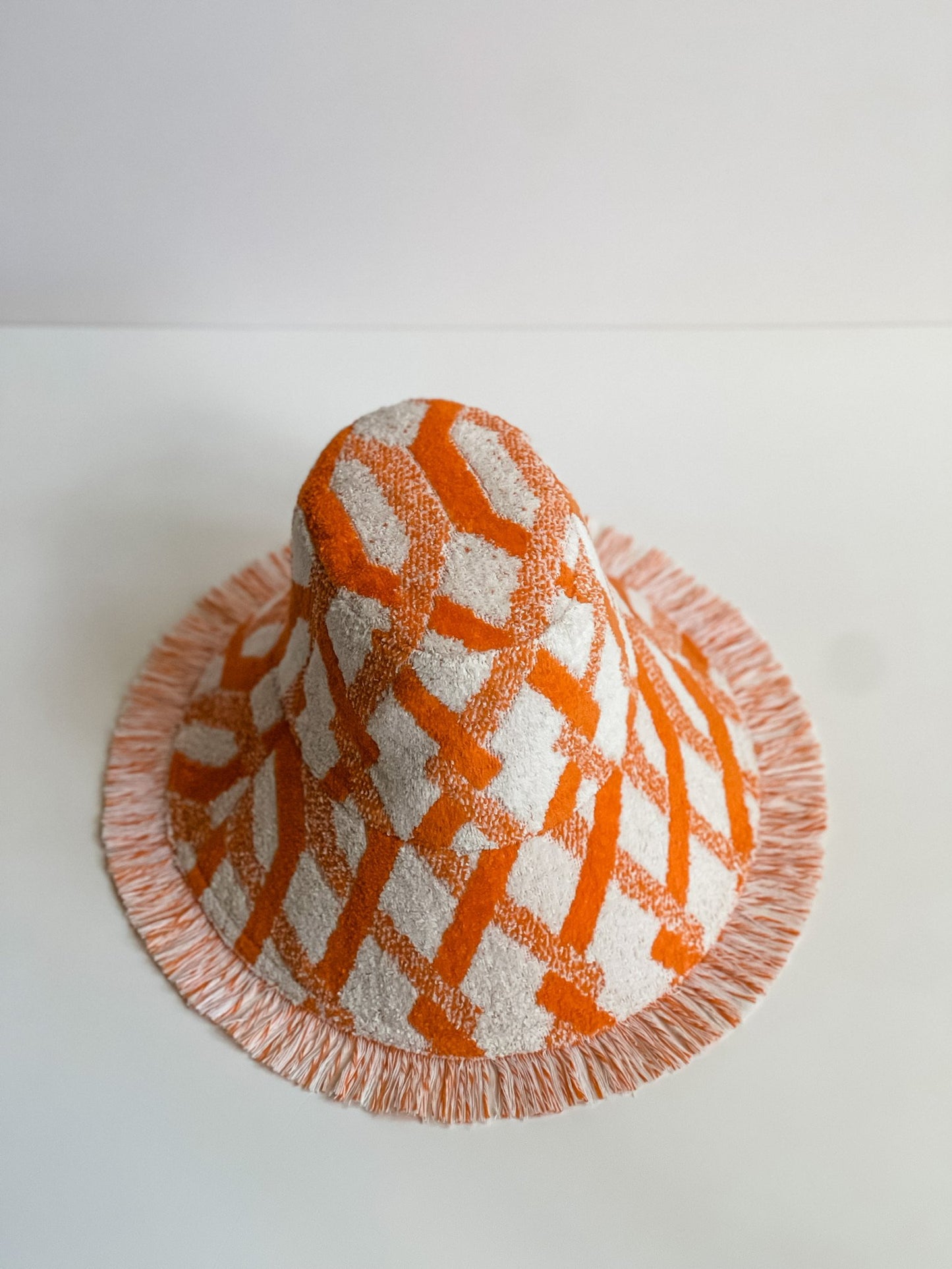 Relax Remade handmade one-of-a-kind fashionable hats 100% designed and made in Australia from up-cycled vintage towels