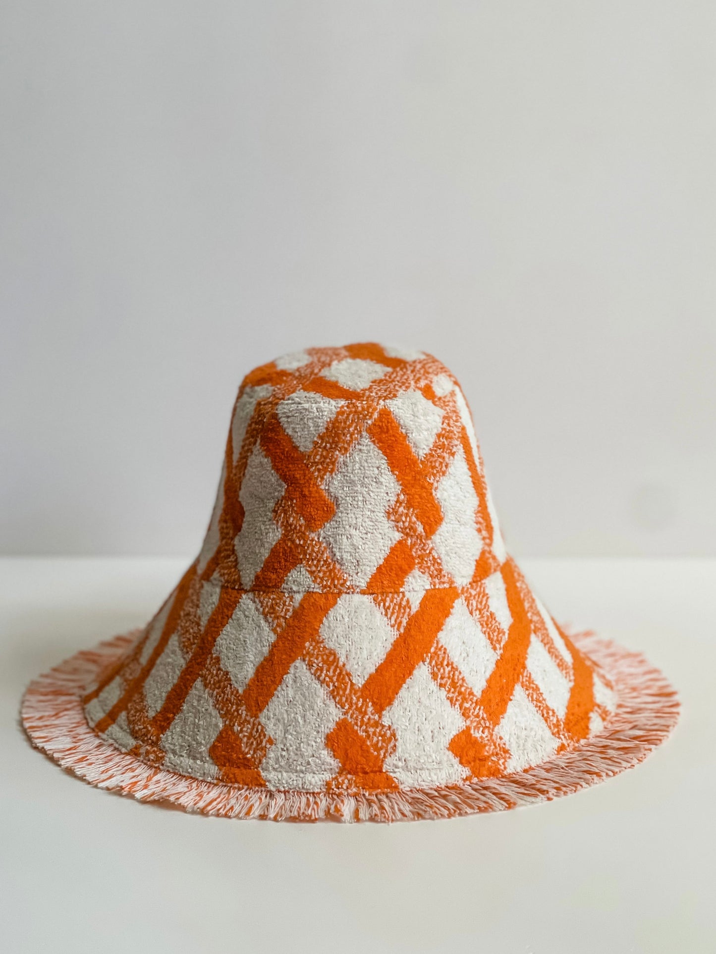 Relax Remade handmade one-of-a-kind fashionable hats 100% designed and made in Australia from up-cycled vintage towels