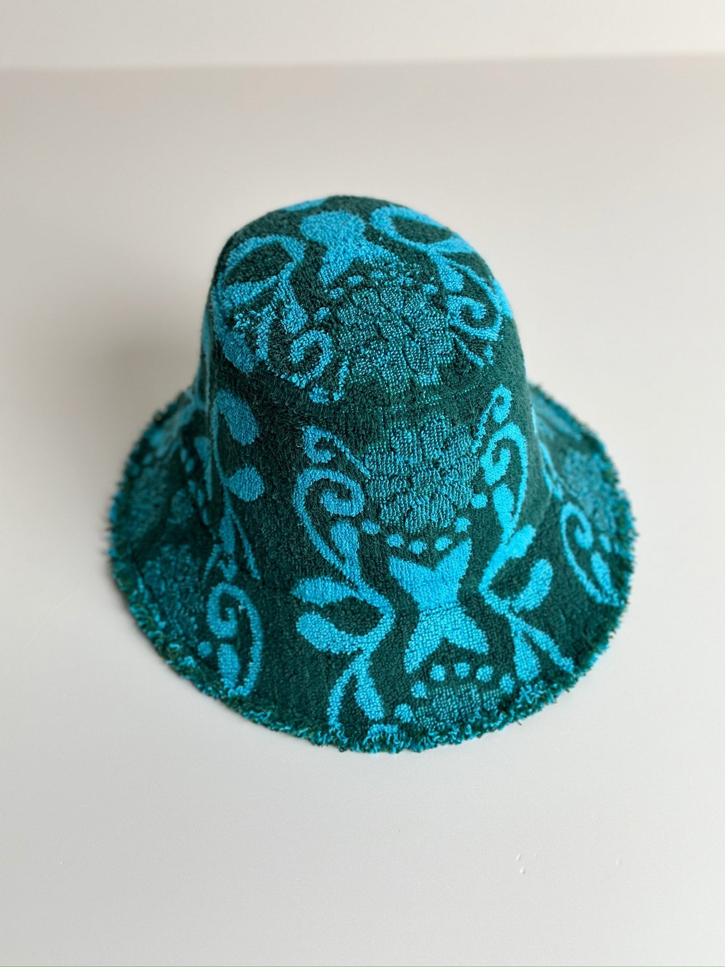 Relax Remade handmade one-of-a-kind fashionable hats 100% designed and made in Australia from up-cycled vintage towels