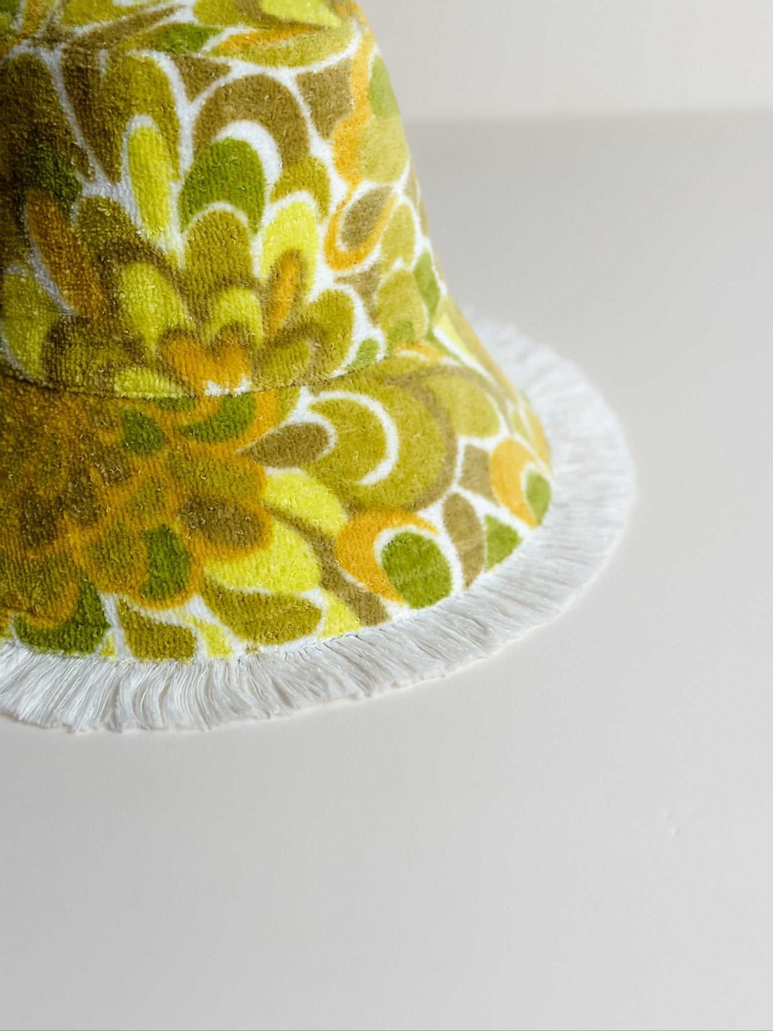 Relax Remade handmade one-of-a-kind fashionable hats 100% designed and made in Australia from up-cycled vintage towels